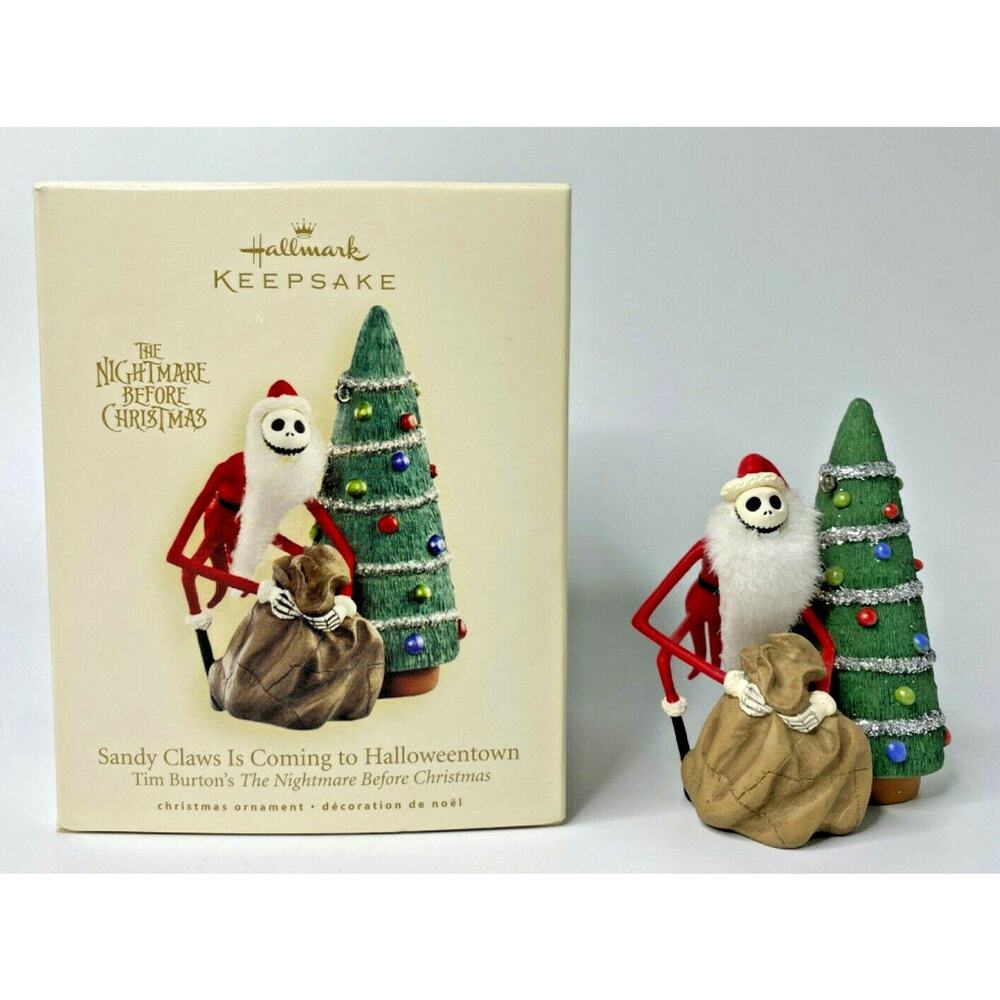 2007 Hallmark Sandy Claws Is Coming To Halloweentown Ornament U63/4447